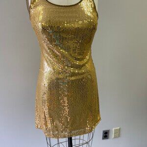 Fun! Mini sequined dress